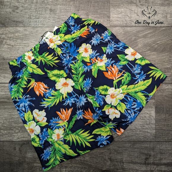 SSLR Tropical Board Shorts Size M - Picture 6 of 6